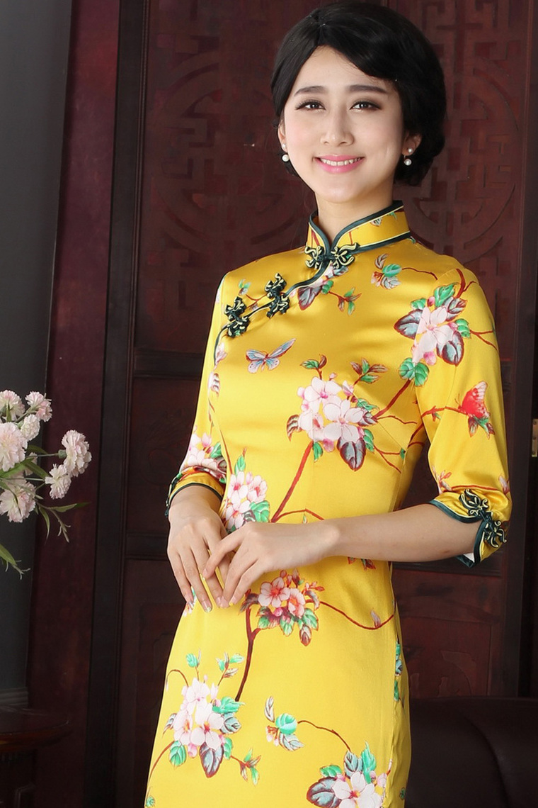 春夏款旗袍(五分袖)