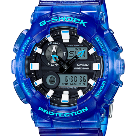 Casio G-Shock Bezel Blau Gehäuseteil Lünette für G-100