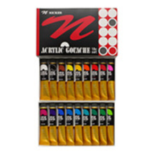 [Sold out] nicker acrylic gouache 18-color set AG18