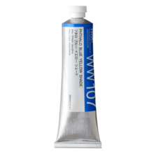 Holbein Transparent Watercolor Paint 60ml WW107 Phthalo Blue Yellow Shade