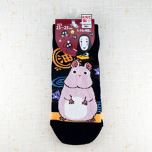 Ghibli Spirited Away Socks 紺 23-25cm