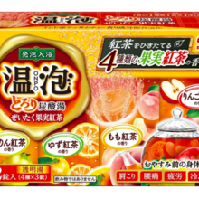 Warm foam (ONPO) bath salt Torori carbonated water 4 kinds of luxury fruit tea * Up to 2 per person
