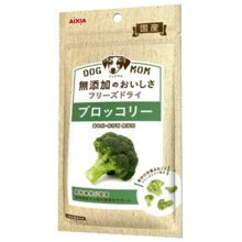 【售罄】DOG MOM 狗粮 无添加 美味冻干西兰花 8g 1个 日本制造 Aisia 狗狗零食