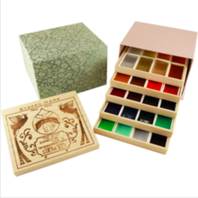 Ueba Esou Face Color Set (with special paulownia box and pasted box)
