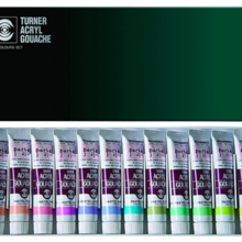 Turner Color Acrylic Gouache Pastel Color 12 Color Set AG02012P 20ML (No. 6)