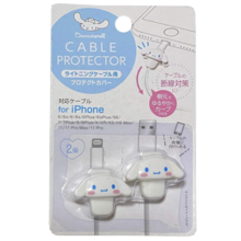 Friends Sanrio Cinnamoroll Cable Protector Mobile Phone Accessories 2 Piece Set for iPhone (Lightning Cable)