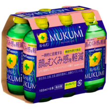 Pokka Sapporo Food & Beverage Chelate Lemon MUKUMI 155ml × 6 Bottles