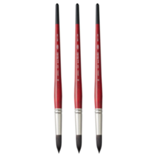 Holbein Black Resable Brush 700R Size 20 – Set of 3