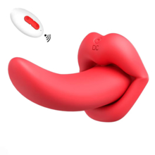 Remote Control Vibrator for Women Panties Tongue Licking Oral Clitoris Stimulator G Spot Massager Female Adult Goods Sex Toys